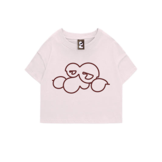 Kilroy Was Here Baby Tee - Pink