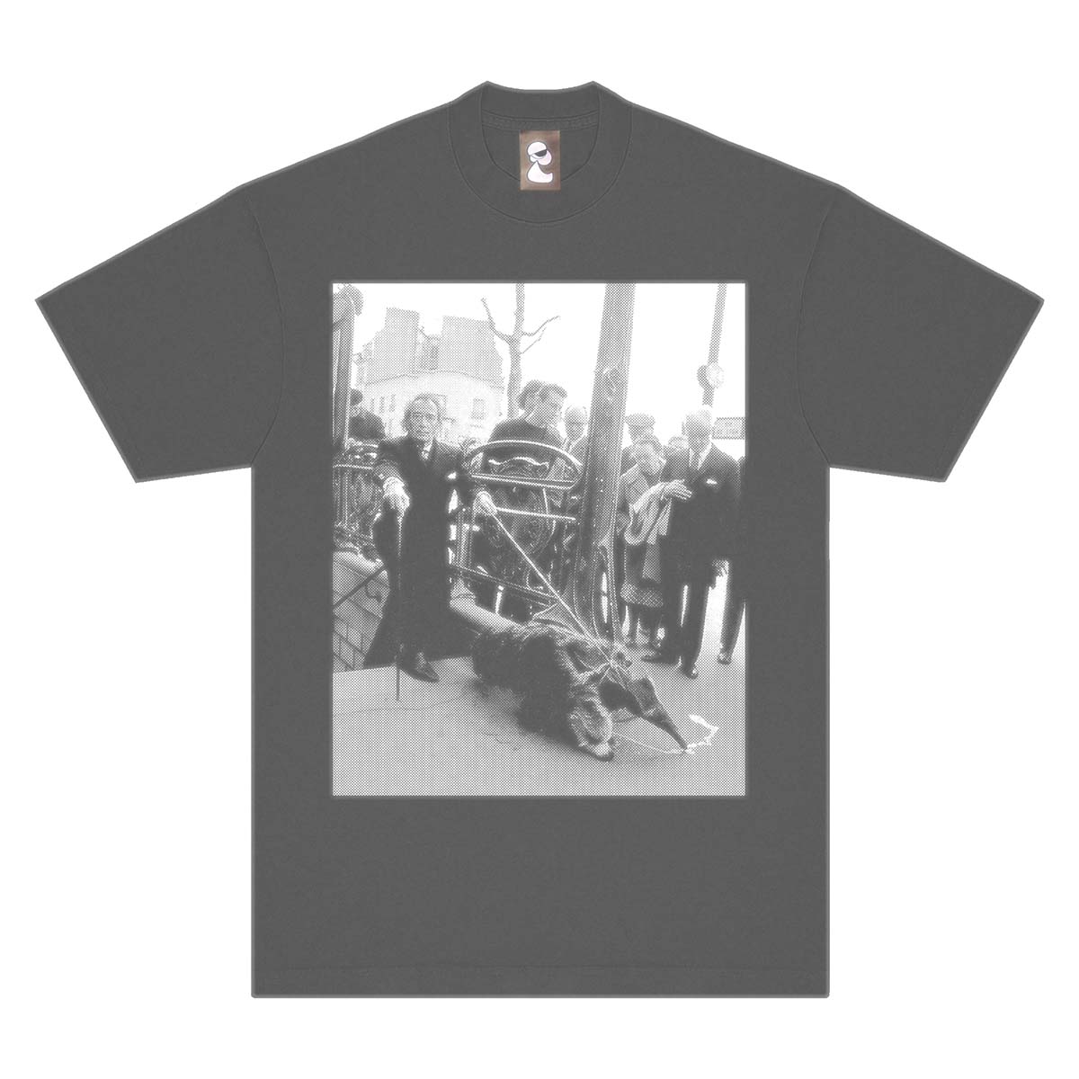 Dali Anteater Tee - Vintage Black