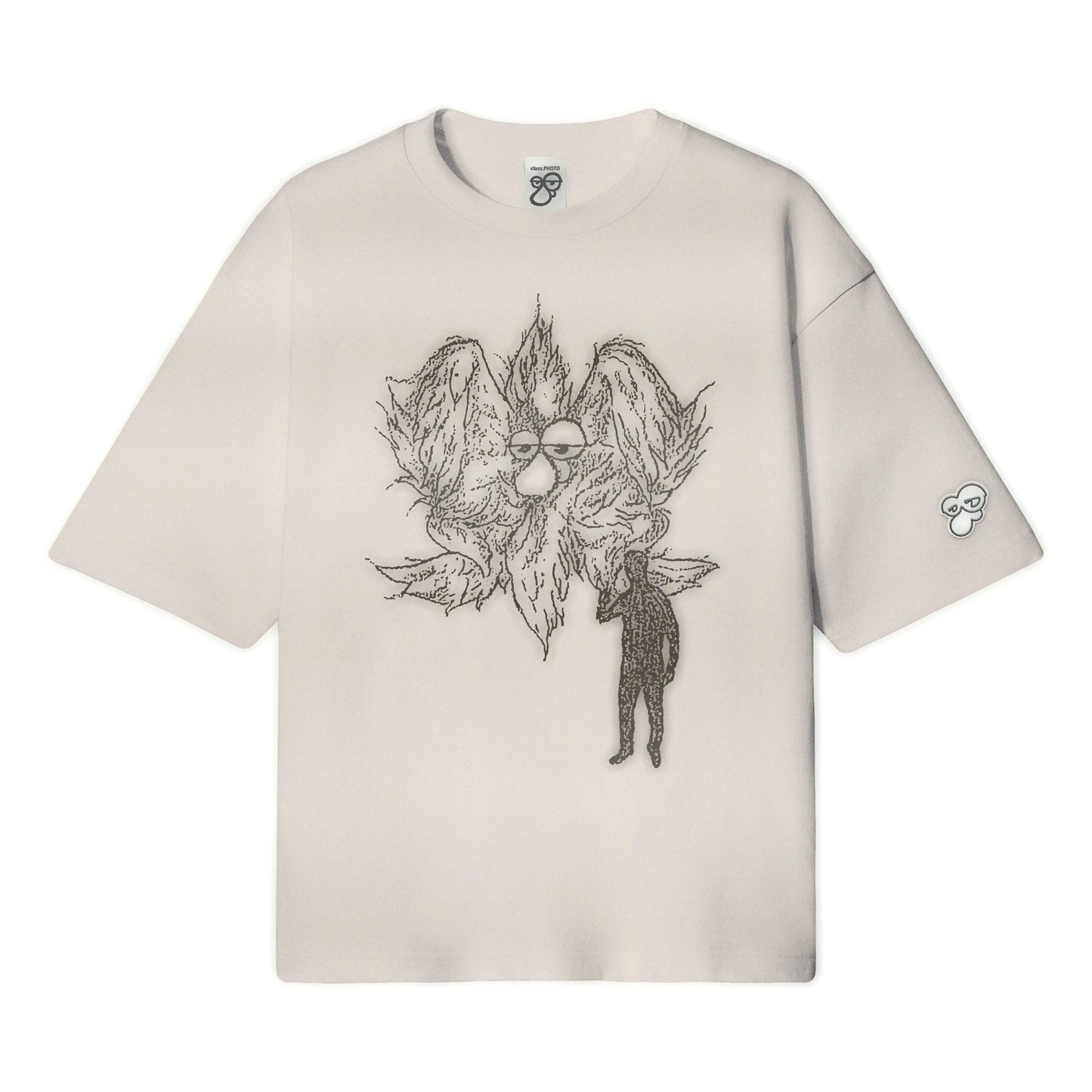 Biblically Accurate Angel Tee - Cream