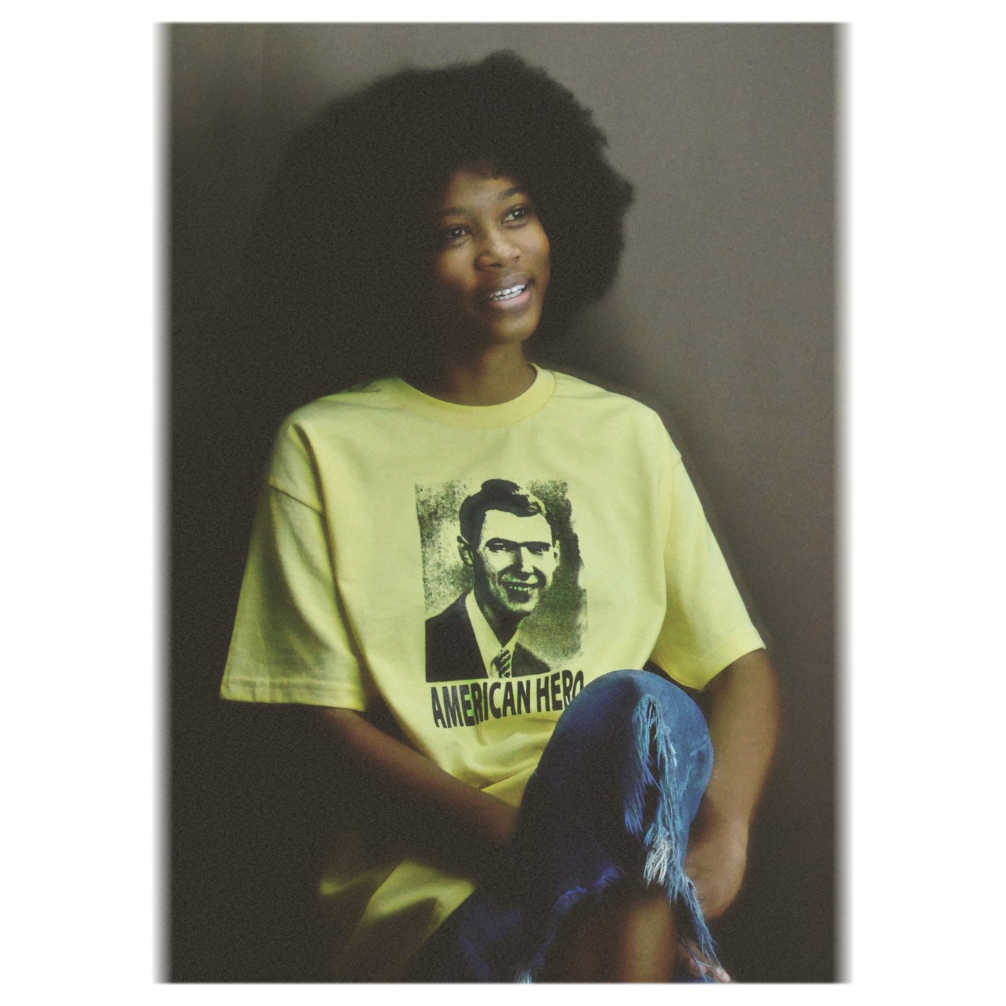 Mr. Rogers Tee - Banana Yellow