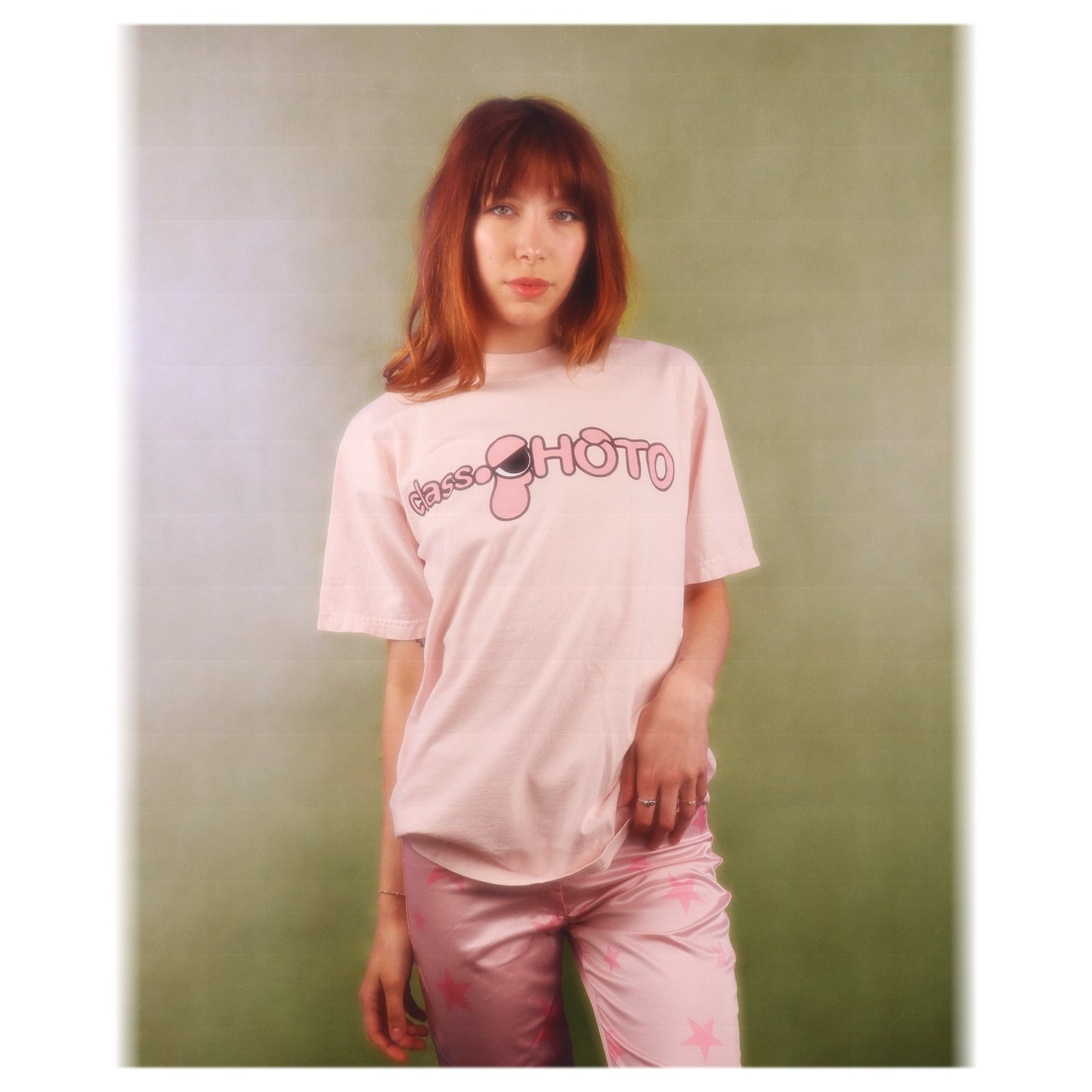 Kilroy Text Logo Tee - Light Pink