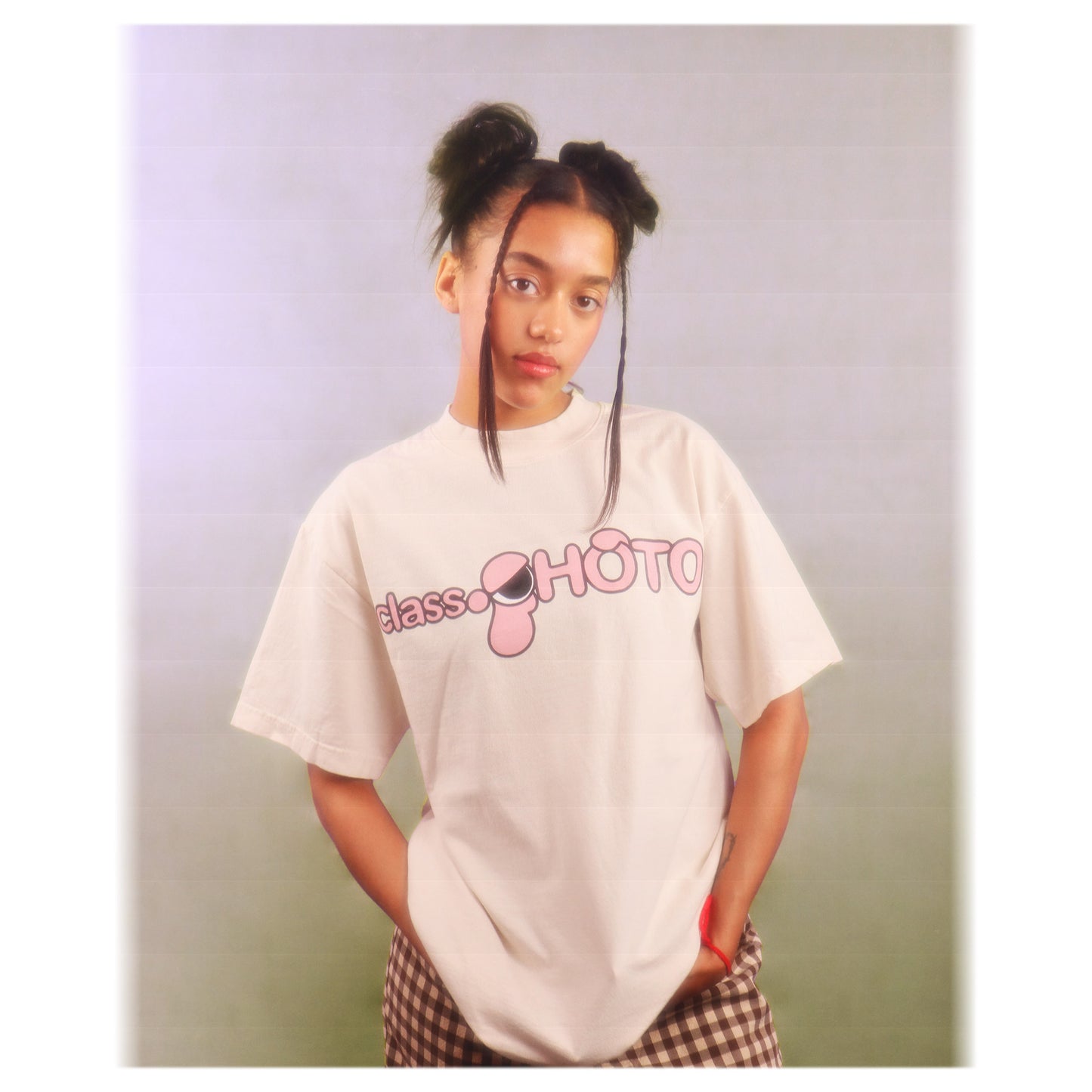 Kilroy Text Logo Tee - Cream