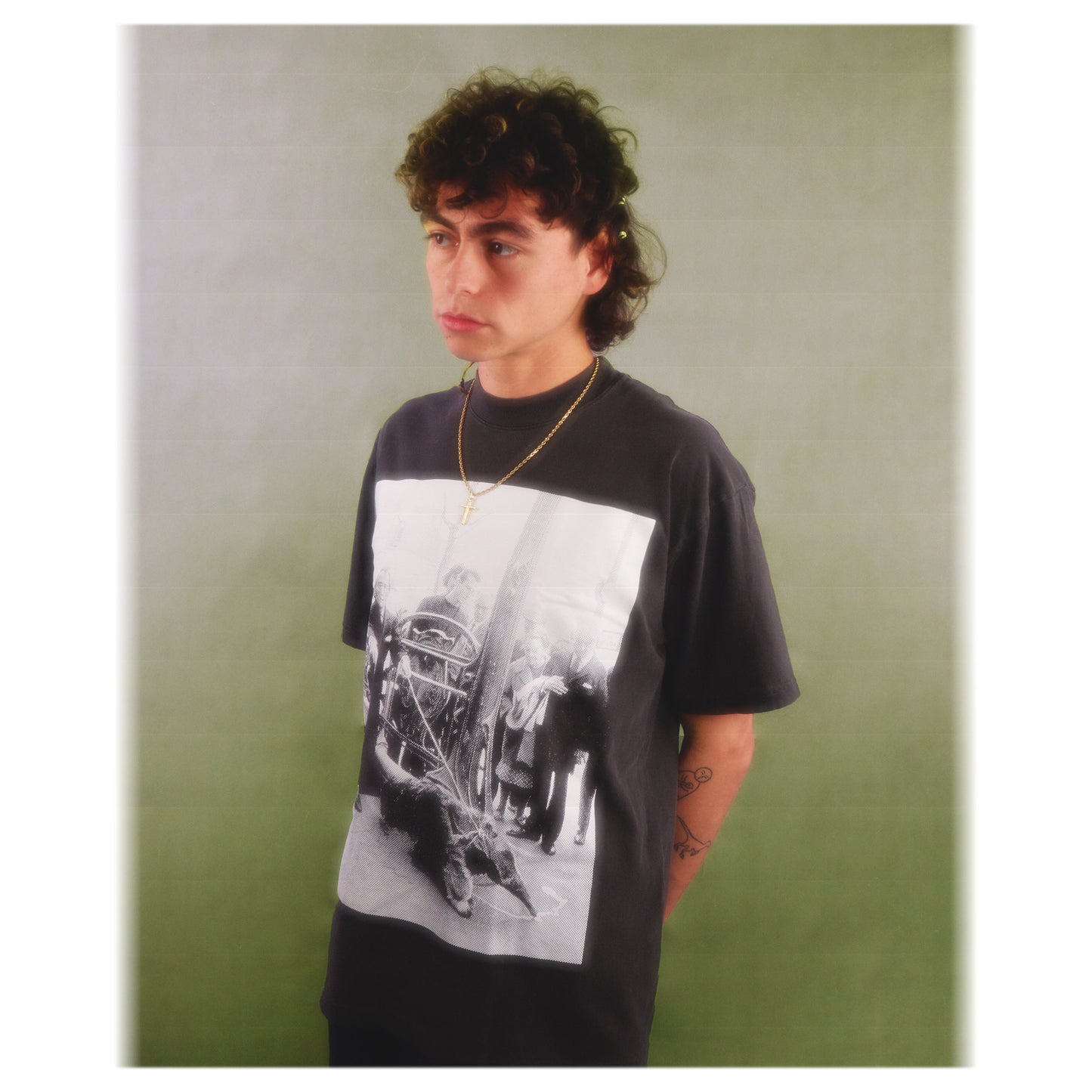 Dali Anteater Tee - Vintage Black