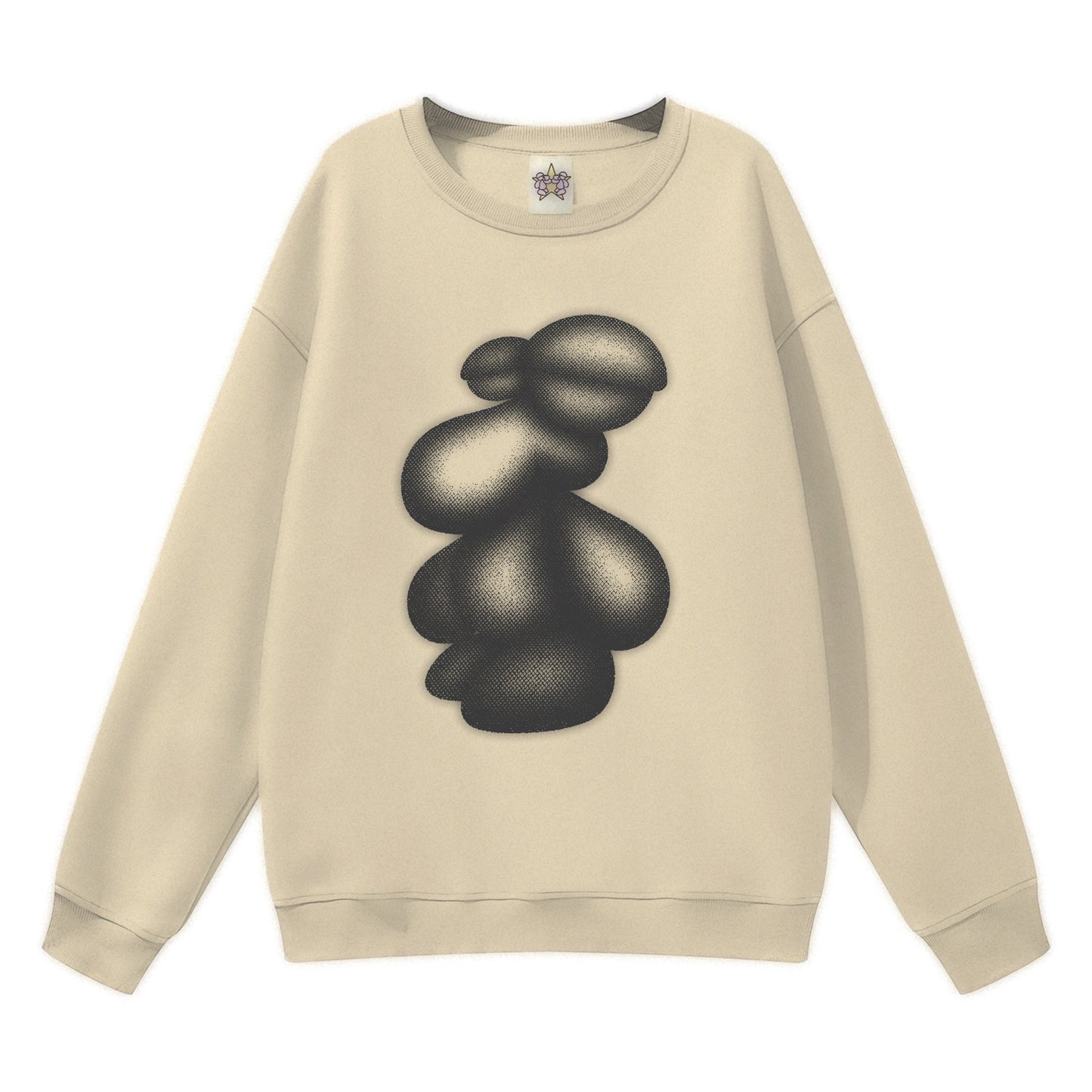 Shadow Kilroy Crewneck - Apricot