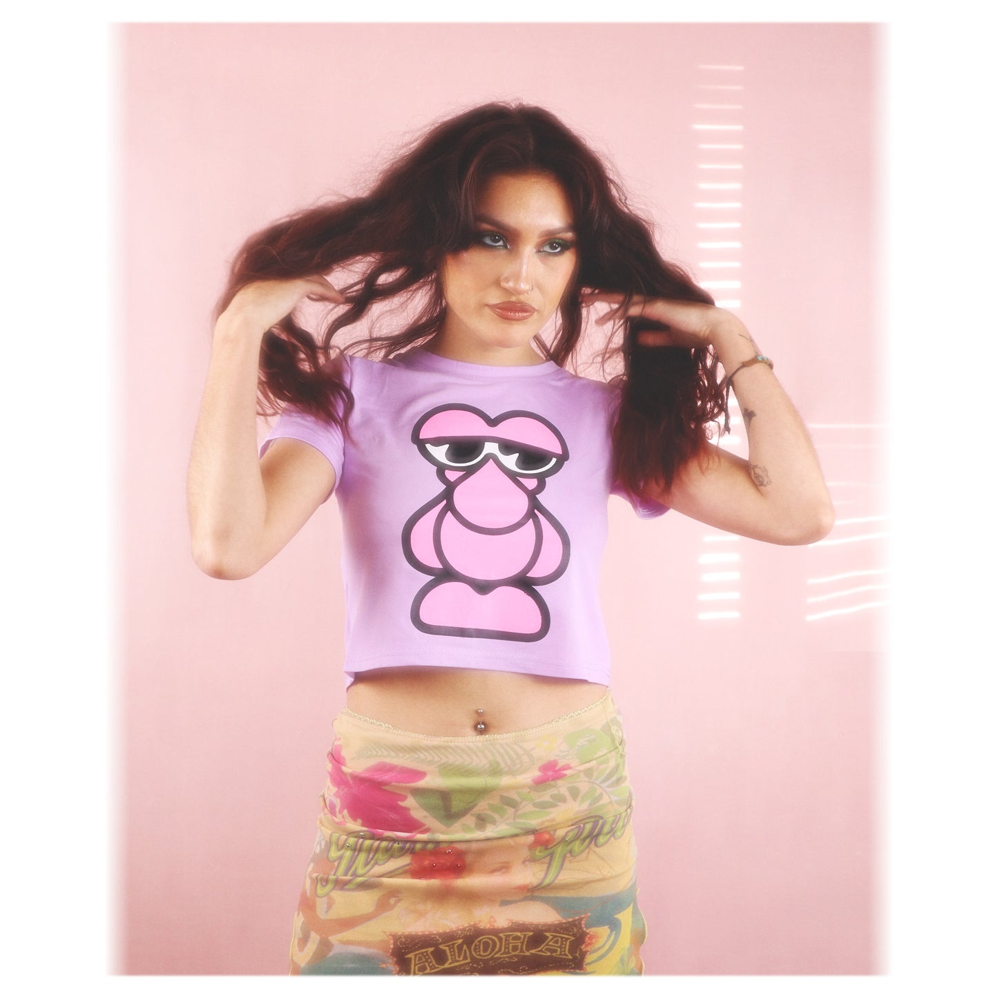 Kilroy Baby Tee - Lilac