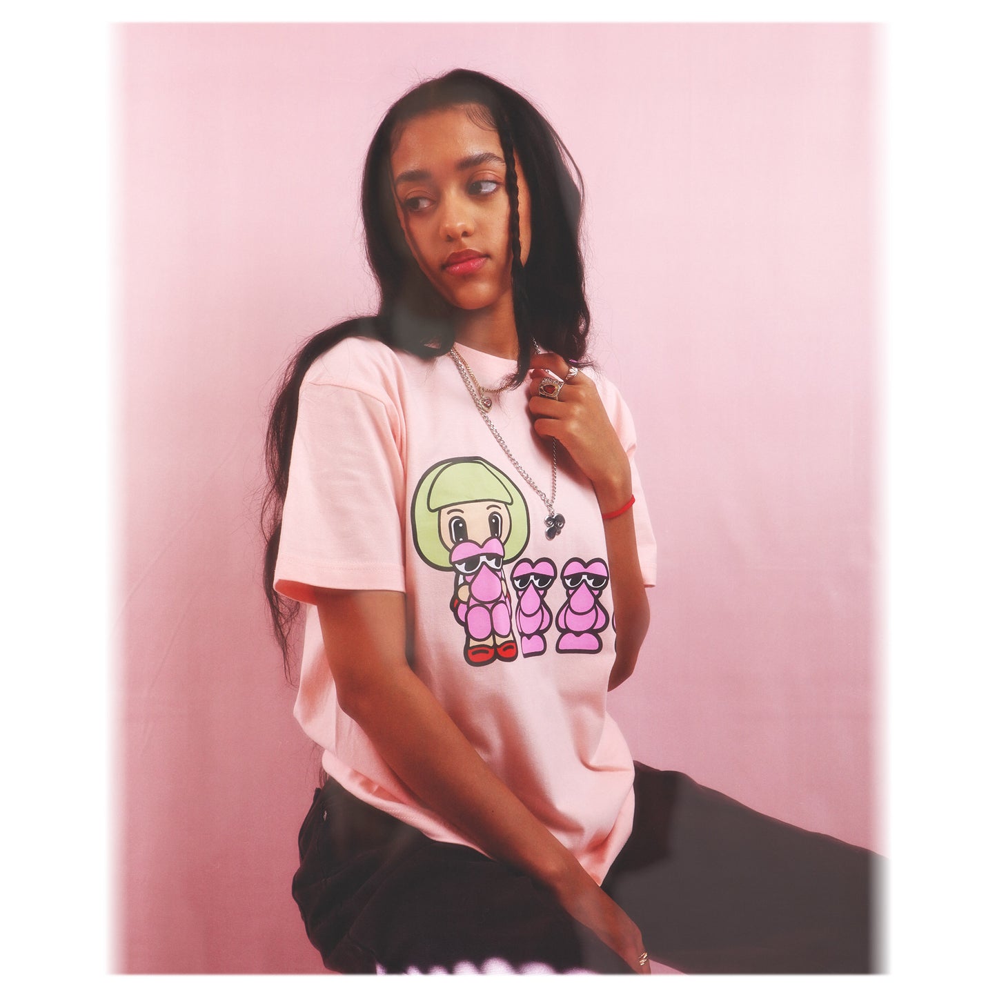 Kilroy Girl Tee - Light Pink